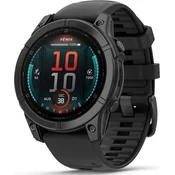 Garmin Fenix E Slate Grey Case with Silicone Band Crni