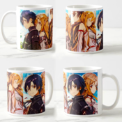 Šolja Anime Sword Art Online, 330ml, Bela