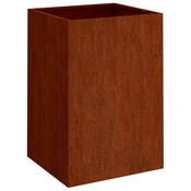 Vidaxl Cvetlično korito 42x38x75 cm corten jeklo