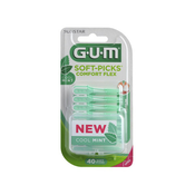 GUM Gumene medzobne ščetke SoftPicks Comfort Flex Mint 40 kosov