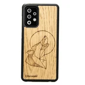 shumee Lesen ovitek za Samsung Galaxy A52/A52s 5G, volčji hrast
