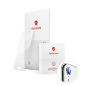 Optishield 2v1 zaščitno steklo za zaslon in zadnjo kamero za iPhone XR