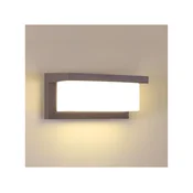 Brilagi - LED spoljašnje zidno svetlo sa senzorom BRICKY LED/12W/230V, braon, IP54