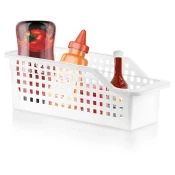 shumee Organizator za hladilnik v beli barvi 34,5 x 13 x 11,5 cm