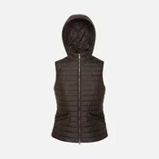 Black womens vest Geox Ascythia - Womens