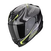 SCORPION Exo-520 evo air terra black-silver-yellow