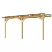 WEKA Lesena vrtna pergola 672 (4,3x3,7 m)