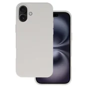 Silikonski ovitek za iPhone 16 - mat liquid stone