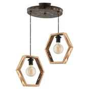 OPVIQ Luster Hexagon Double G