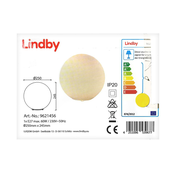Lindby - Namizna svetilka MARIKE 1xE27/60W/230V