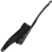 GEWA Prestige 85 oblazinjen pas za kitaro Black/Black s Strap-lock sistemom