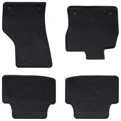 vidaXL vidaXL Avto preproga 4 pcs Črna TPE, (5000151752)