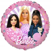 GoDan BARBIE folijski balon za punčke, dekoracija za rojstni dan, festival, 45 cm