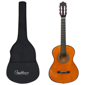 Greatstore Klasična kitara za začetnike in otroke s torbo 1/2 34