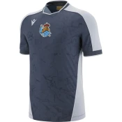 MACRON Dres Real Sociedad San Sebastián 2025/2026  plava / tamo siva / jarko crvena / bijela
