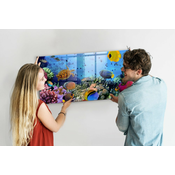 tulup.si Magnetna tabla za risanje Podvodno življenje 120x60 cm