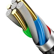 1 to 3 Usams Kabel 2A Usb-C Za Telefone 1.2M Hitro Polnjenje Samsung Huawei