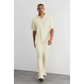 Trendyol Muška majica TMNSS23PO00020, Krem