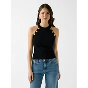 Guess Pulover G6GR10 Z0625 Črna Regular Fit
