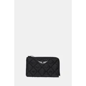 Usnjen etui za kartice ZADIG&VOLTAIRE črna barva, LWSG03680