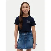 Tommy Hilfiger Majica KG0KG09454 Mornarsko modra Regular Fit