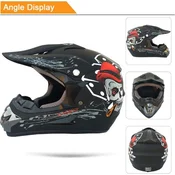 Prolinetech kaciga za qvad-bmx-cros plt/he-skull_s ( PLT/HE-SKULL_S )