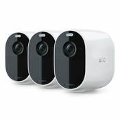 Arlo Essential zunanja varnostna kamera, 3 kosi, bela (VMC2330-100EUS)