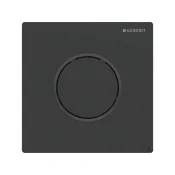 GEBERIT aktivirna tipka za pisoar Sigma 10, mat črna, 116.015.16.1