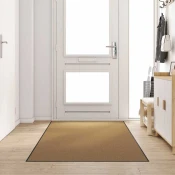Otirac Ostalo Krem i crna 120 x 250 cm Poliamid i PVC