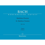 BACH J.S.:ST.MATTHEW PASSION BWV 244 ORGANO CHORUS I