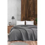 Dekordom Prekrivac pique vafel 160x230 - dark grey ( 024107 )