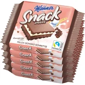 Manner Snack Mini mlečna čokolada 5 kosov x 25 g
