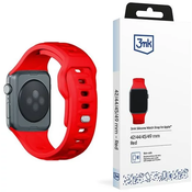3MK Silicone Watch Strap red for Apple Watch 42/44/45/49mm