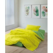 Lessentiel Maison Set posteljina Sage, 160x220 cm, Žuti