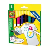 SES CREATIVE Tekstil markeri