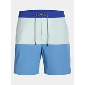 Jack&Jones Junior Kopalne hlače Jpstcapri 12253773 Modra Regular Fit
