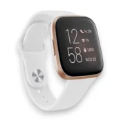 Infostyle Silikonski pašček Vancle za Fitbit Versa 2/Versa/Versa Lite Bela