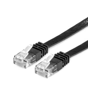 Kabel UTP CAT6 ravnog dizajna, 3 m, crni 21.99.0963-40