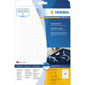 Herma etikete prsten 10x49 A4/60 1/1500 bela ( 02H5116 )
