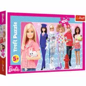 TREFL Puzzle (slagalice) Barbie Mini u salonu lepote - 100 delova