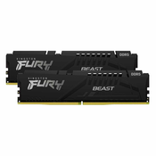 KINGSTON Fury Beast Black 16GB (2x8GB) 5600MT/s DDR5 CL38 EXPO (KF556C36BBEK2-16) ram pomnilnik