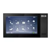 BCS 7 IP Video Monitor BCS-MON7400B-S