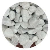 Dekorativni pesek, Bianco Carrara, 7-15mm, 25kg