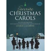 FAVORITE CHRISTMAS CAROLS WITH PIANO ACCOMPANIMENT AND GUITAR CHORDS PVG