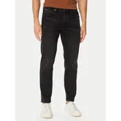 BOSS Jeans hlače Double B 50570923 Črna Slim Fit