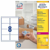 AVERY ZWECKFORM etikete L7165-100 (99.1x67.7mm), bele