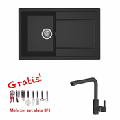 Set Life 300 + slavina C02 Nero