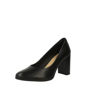 CLARKS Čevlji s peto Freva Court črna