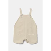 Otroški pajac Tinycottons SOLID SHORT DUNGAREE SS25-254