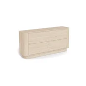Komoda MADERA 160x75 cm, bel hrast